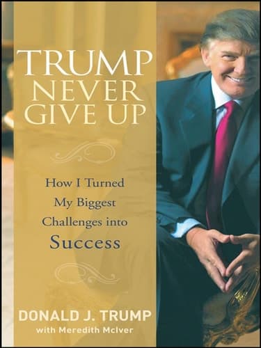 Cover of Trump Never Give Up