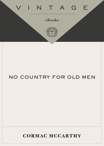Cover of No Country for Old Men