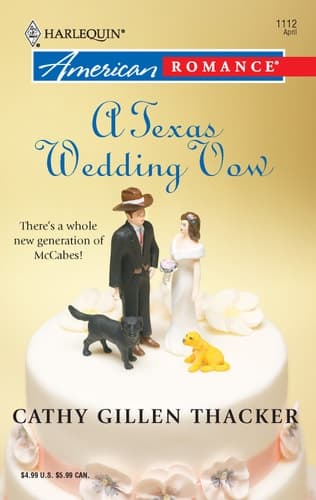 Cover of A Texas Wedding Vow