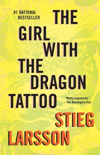 Cover of The Girl with the Dragon Tattoo A Lisbeth Salander Novel