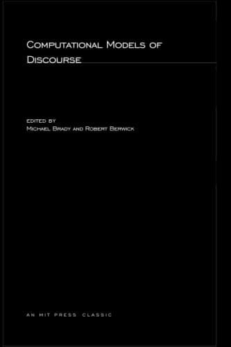 Cover of Computational Models of Discourse