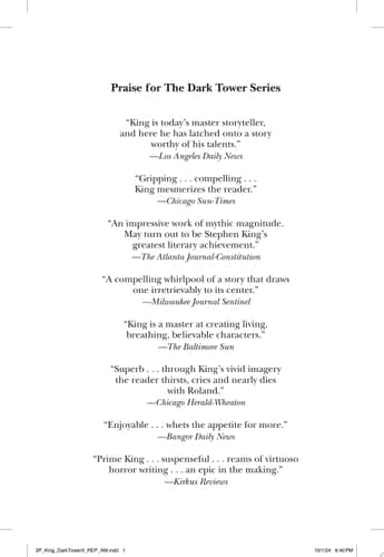 Cover of The Dark Tower II: The Drawing of the Three by Stephen King - Summary & Study Guide