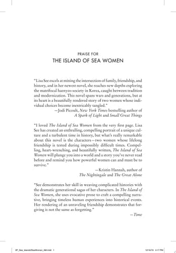Cover of The Island of Sea Women A Novel