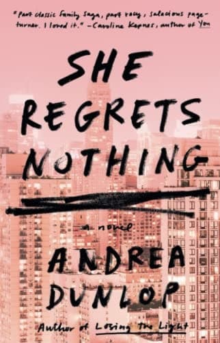 Cover of She regrets nothing