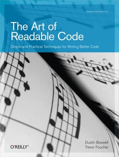 Cover of The Art of Readable Code: Simple and Practical Techniques for Writing Better Code