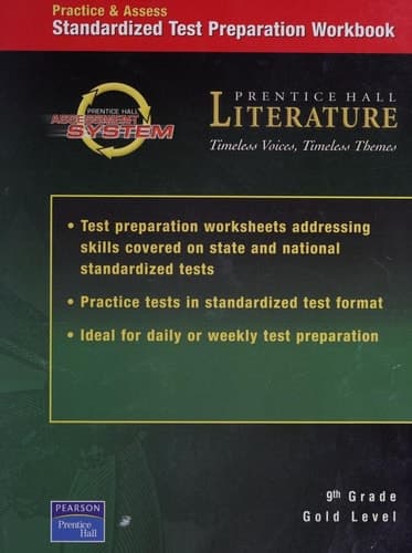 Cover of Standardized Test Preparation Workbook