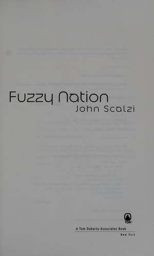 Cover of Fuzzy Nation