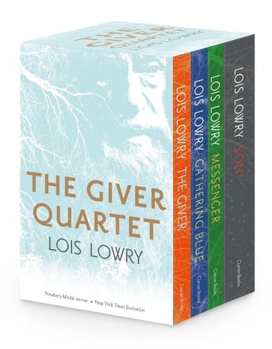 Cover of The Giver Quartet Box Set The Giver, Gathering Blue, Messenger, Son