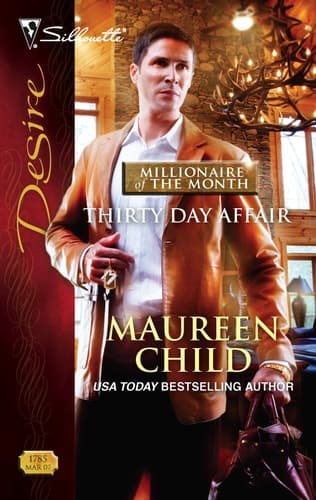 Cover of Thirty Day Affair (Silhouette Desire)