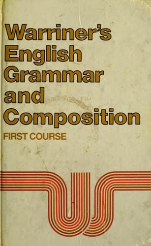 Cover of English Grammar and Composition