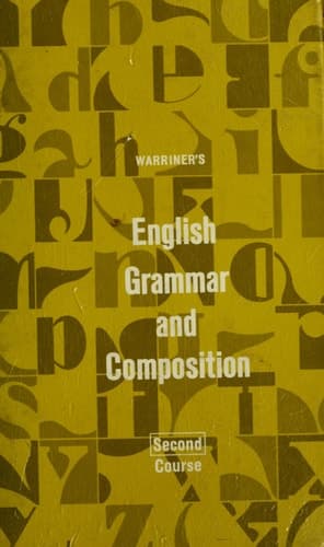 Cover of English Grammar and Composition