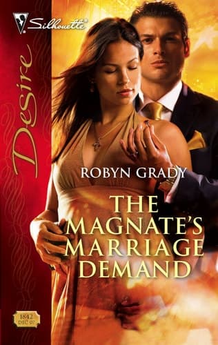 Cover of The Magnate's Marriage Demand (Silhouette Desire)