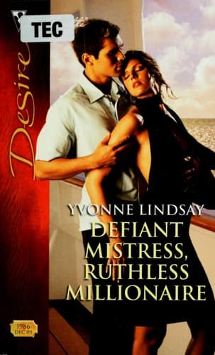 Cover of Defiant mistress, ruthless millionaire