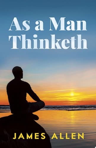 Cover of As a Man Thinketh