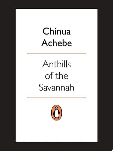 Cover of Anthills of the Savannah