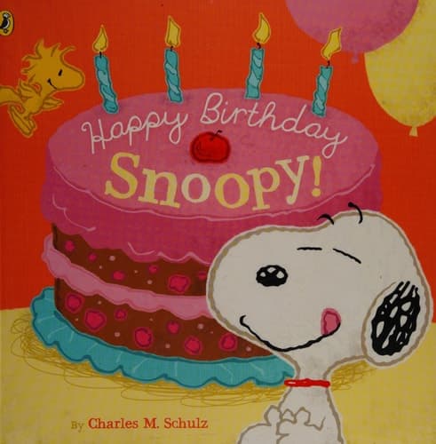Cover of Happy Birthday Snoopy!