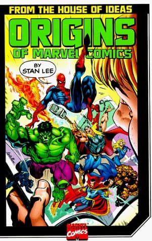 Cover of Origins of Marvel Comics