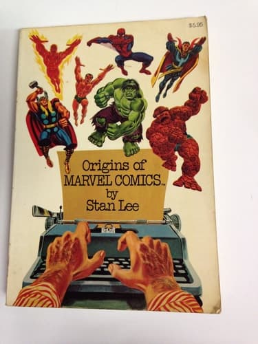 Cover of Origins of Marvel Comics