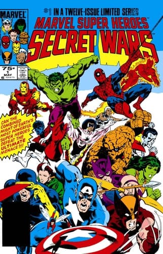 Cover of Marvel Super Heroes Secret Wars