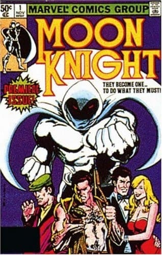 Cover of Essential Moon Knight, Vol. 1 (Marvel Essentials)