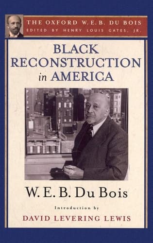 Cover of Black reconstruction in America