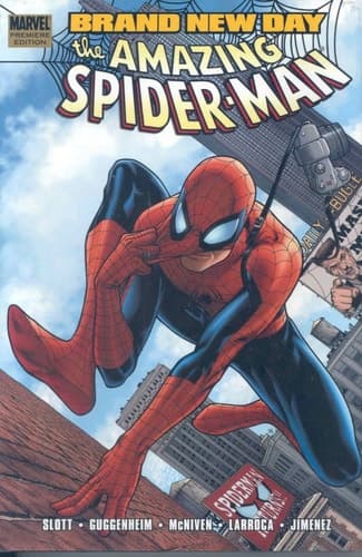Cover of The Amazing Spider-Man :--Brand New Day.--{Vol. 1}.