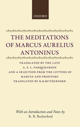 Cover of The Meditations of Marcus Aurelius Antoninus