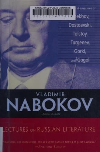 Cover of Lectures on Russian Literature