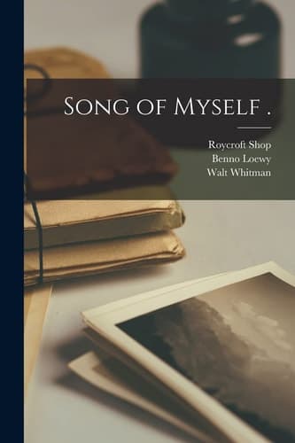 Cover of Song of Myself .