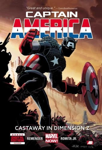 Cover of Captain America - Volume 1 Cast Away in Dimension Z Book 1 (Marvel Now)