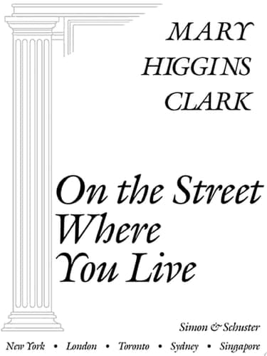 Cover of On the Street Where You Live