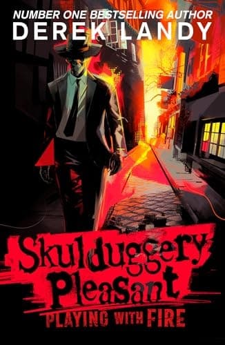Cover of Playing with Fire (Skulduggery Pleasant, Book 2)