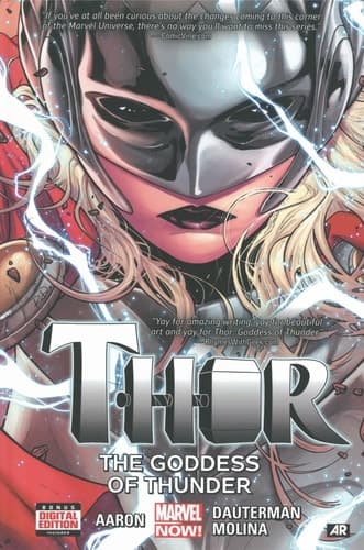 Cover of Thor Volume 1 Goddess of Thunder