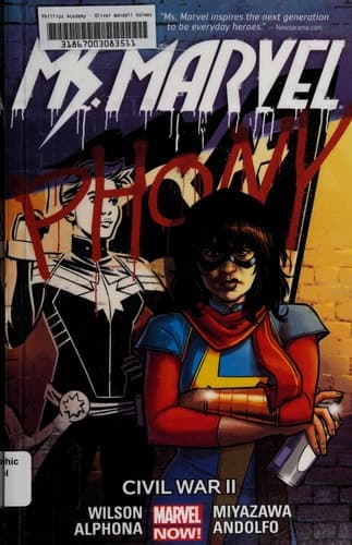 Cover of Ms. Marvel Vol. 6 Civil War II