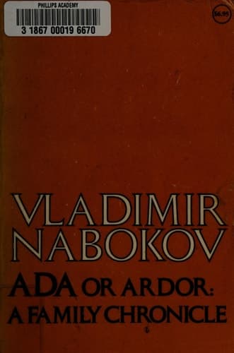 Cover of Ada Or Ardor a Family Chronicle