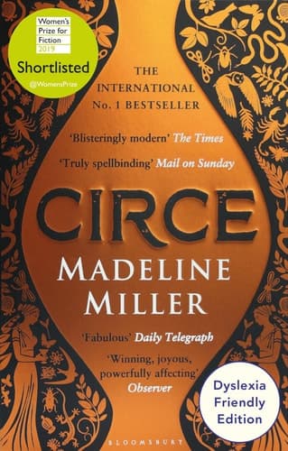 Cover of Circe Dyslexia Friendly Edition