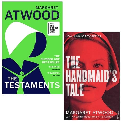 Cover of The Testaments [Hardcover], The Handmaid's Tale 2 Books Collection Set By Margaret Atwood