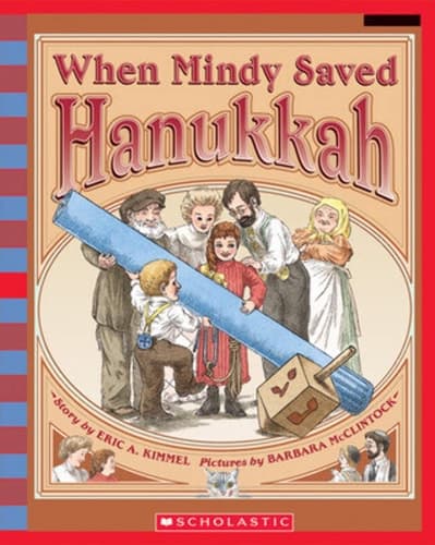 Cover of When Mindy Saved Hanukkah