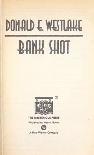 Cover of Bank Shot