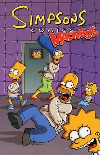 Cover of Simpsons Comic Madness (Simpsons Compilation)