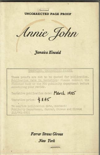 Cover of Annie John