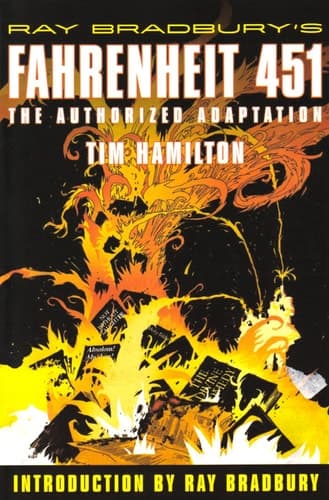 Cover of Ray Bradbury's Fahrenheit 451