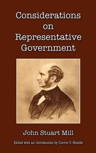 Cover of Considerations on Representative Goverment