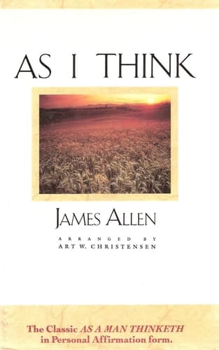 Cover of As I Think