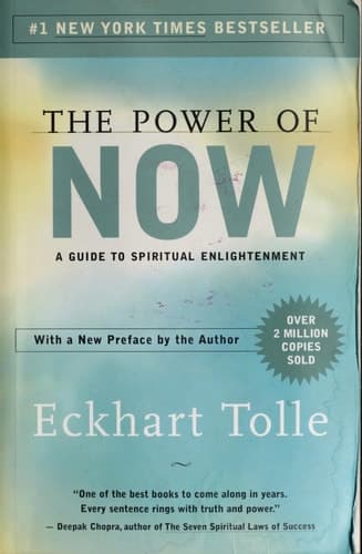 Cover of Power of Now: A Guide to Spiritual Enlightenment