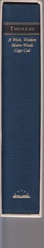 Cover of A Week on the Concord and Merrimack Rivers (The Library of America)