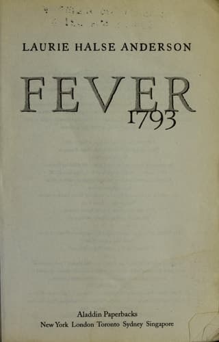 Cover of Fever 1793
