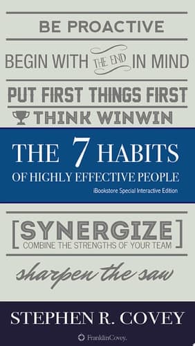 Cover of The 7 Habits of Highly Effective People: Powerful Lessons in Personal Change