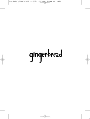 Cover of Gingerbread (Cyd Charisse #1)