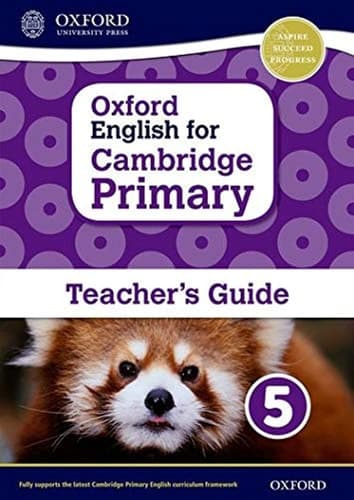 Cover of Oxford English for Cambridge Primary Teacher Book 5